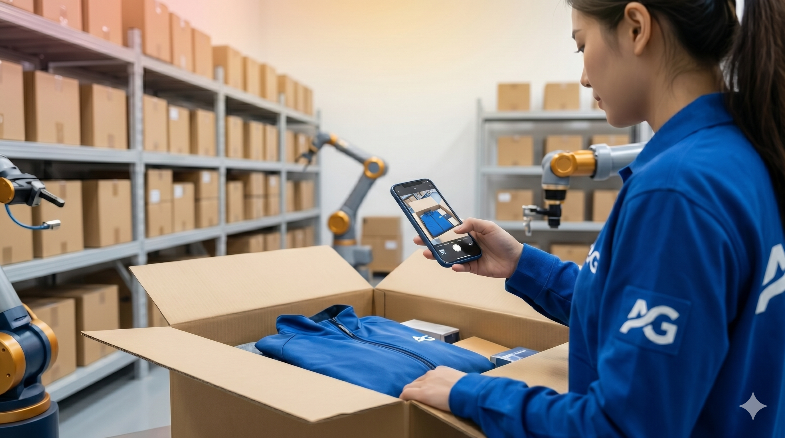 Agent warehouse QC process