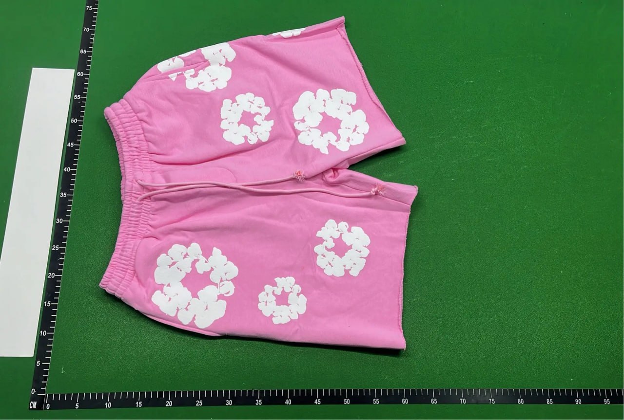 Denim Tears The Cotton Wreath Shorts -8