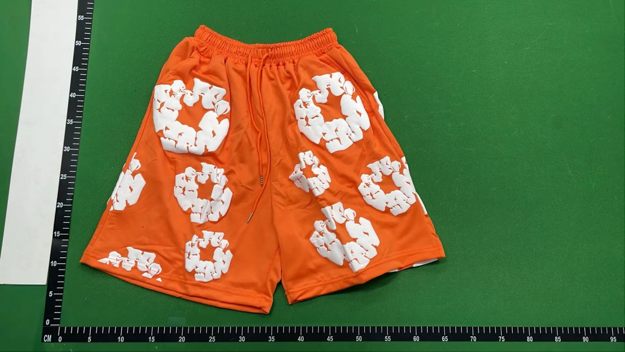 Denim Tears The Cotton Wreath Shorts -9