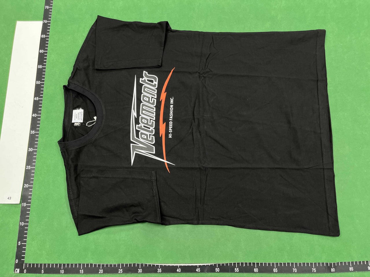 Vetements logo-print cotton T-shirt -1