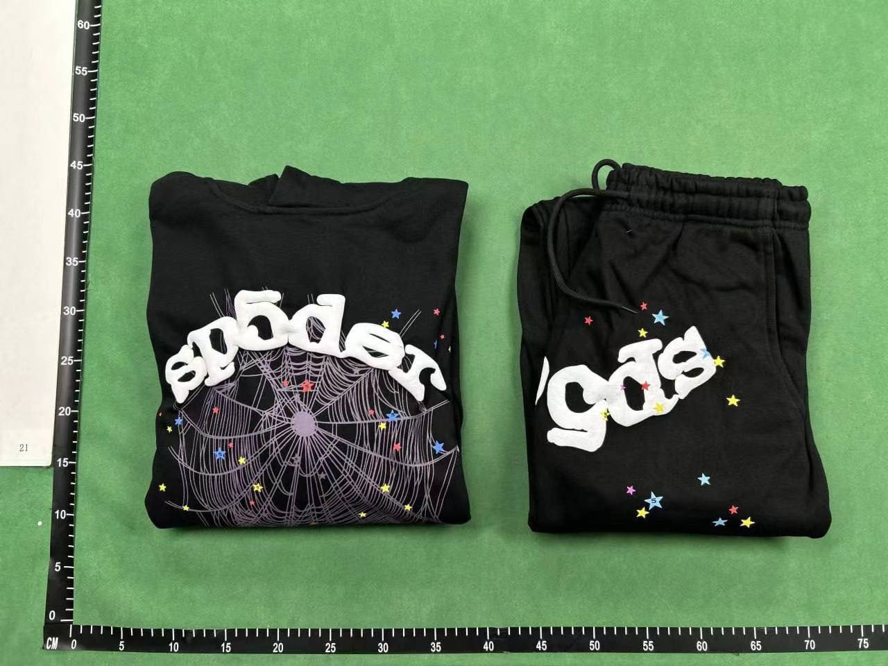 Spider Web Letters Printed Retro -4