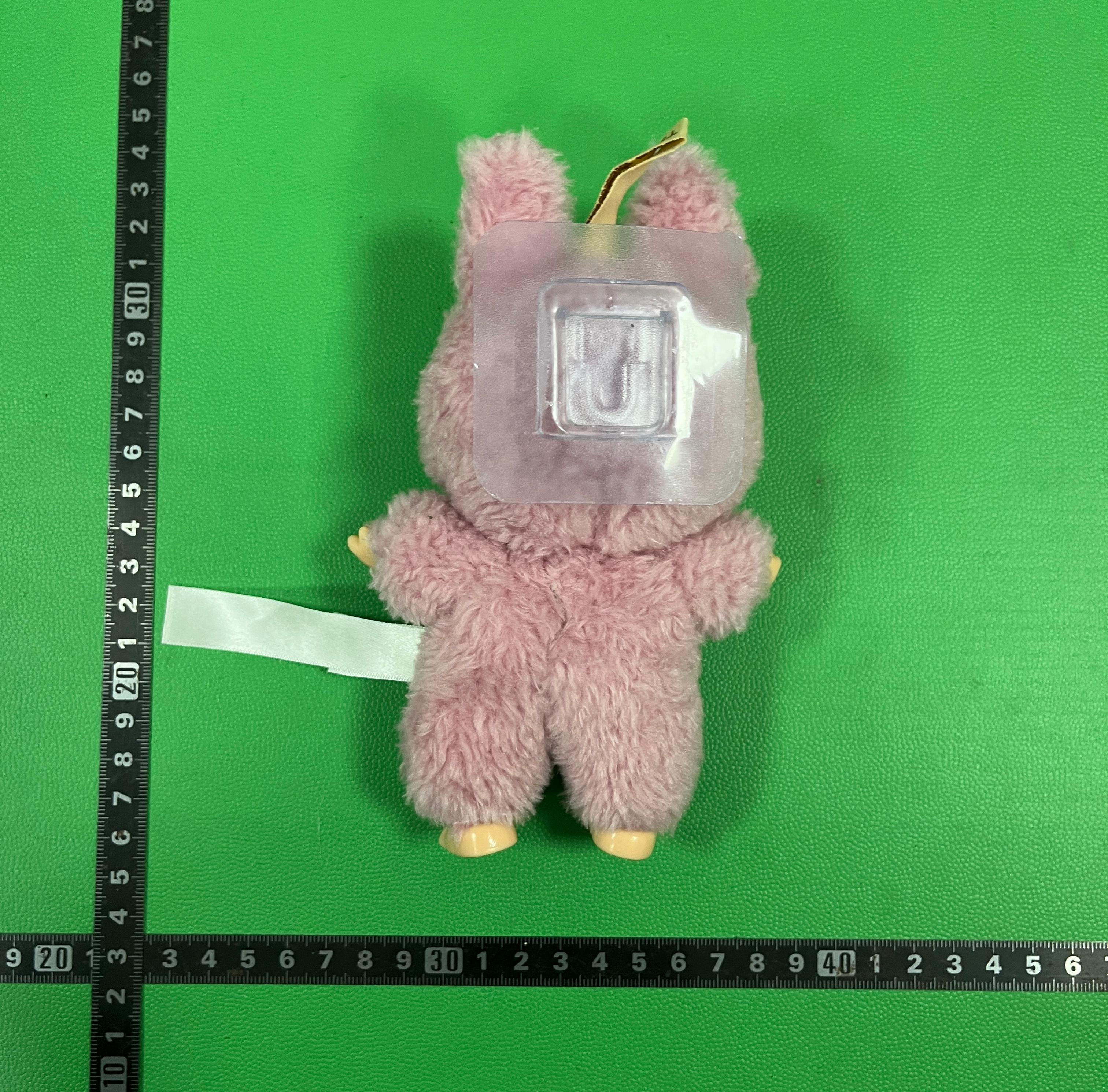 Bubble Mart labubu doll pendant blind box vinyl plush labubu doll bag trinket keychain -2