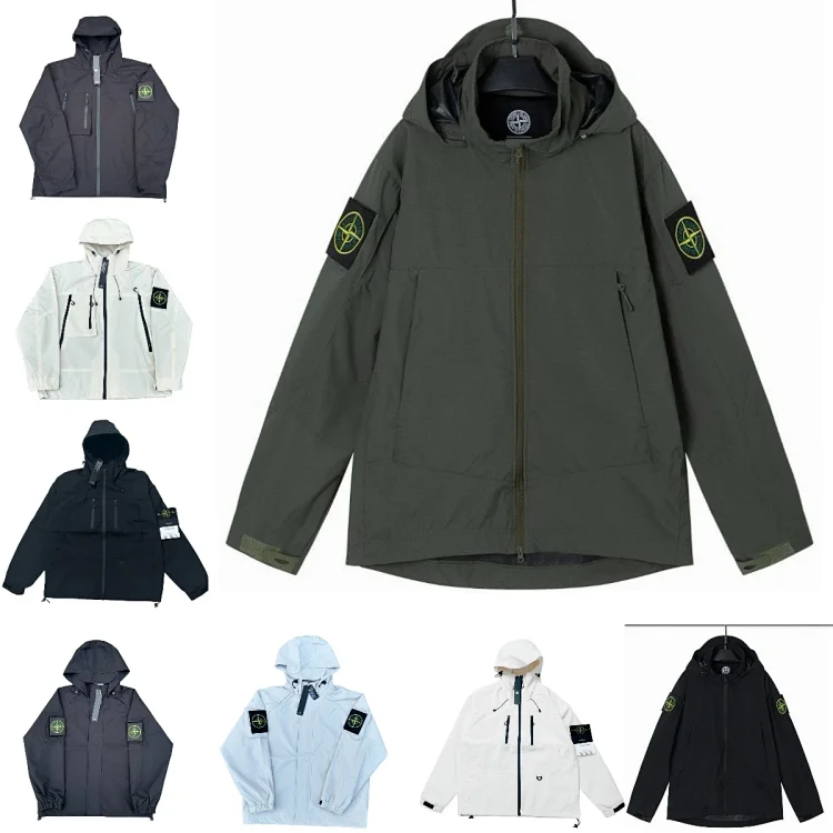 Stone Island Green Hooded Jack